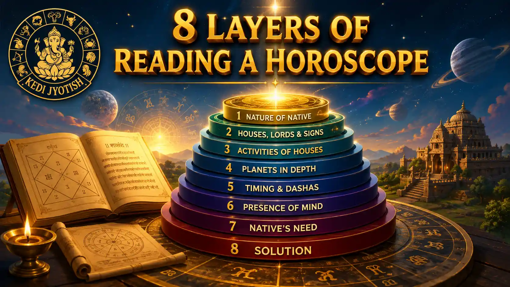 8 Layers of Horoscope