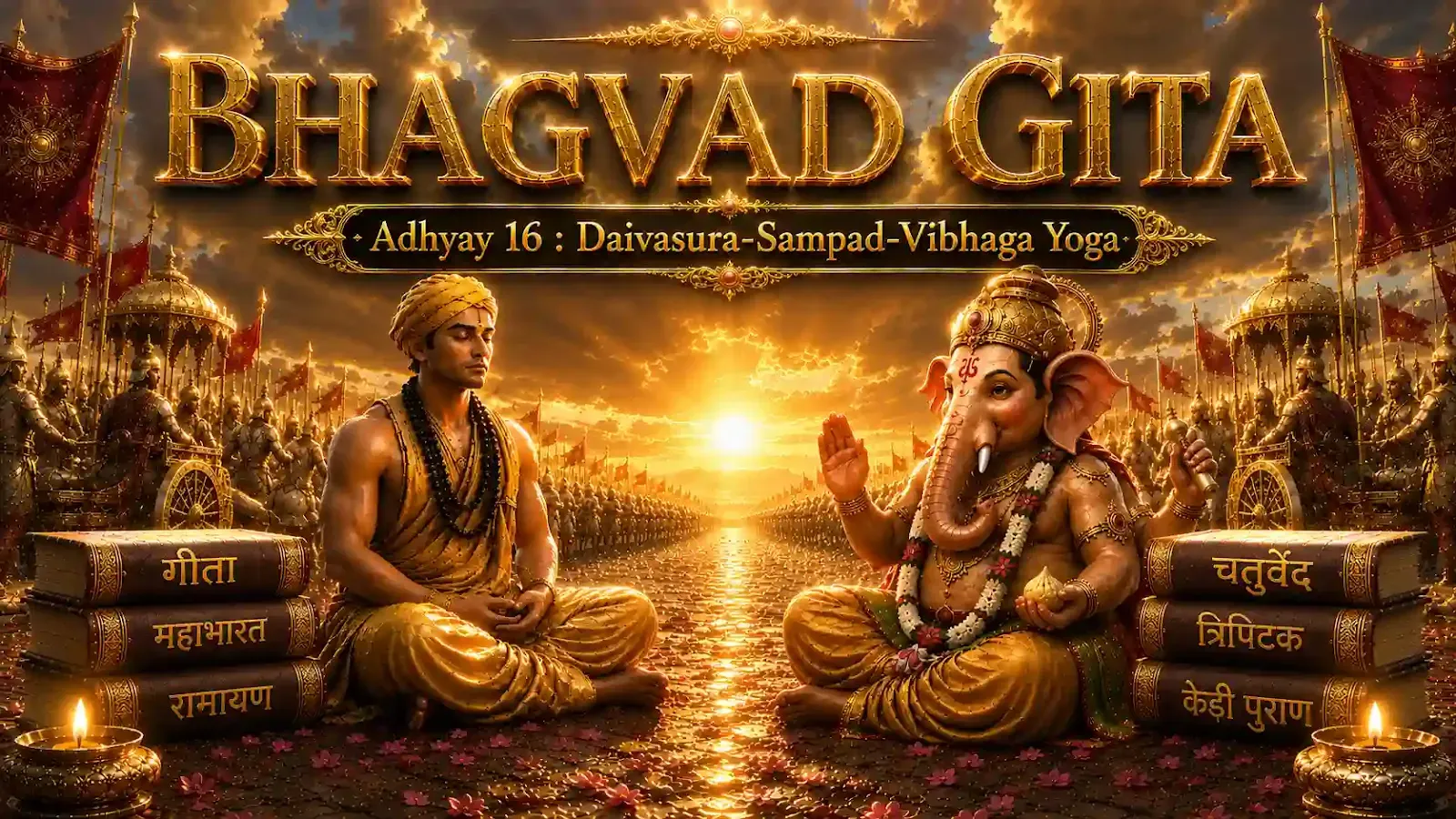 Bhagavad Gita — Chapter 16: Daivasura Sampad Vibhaga Yoga