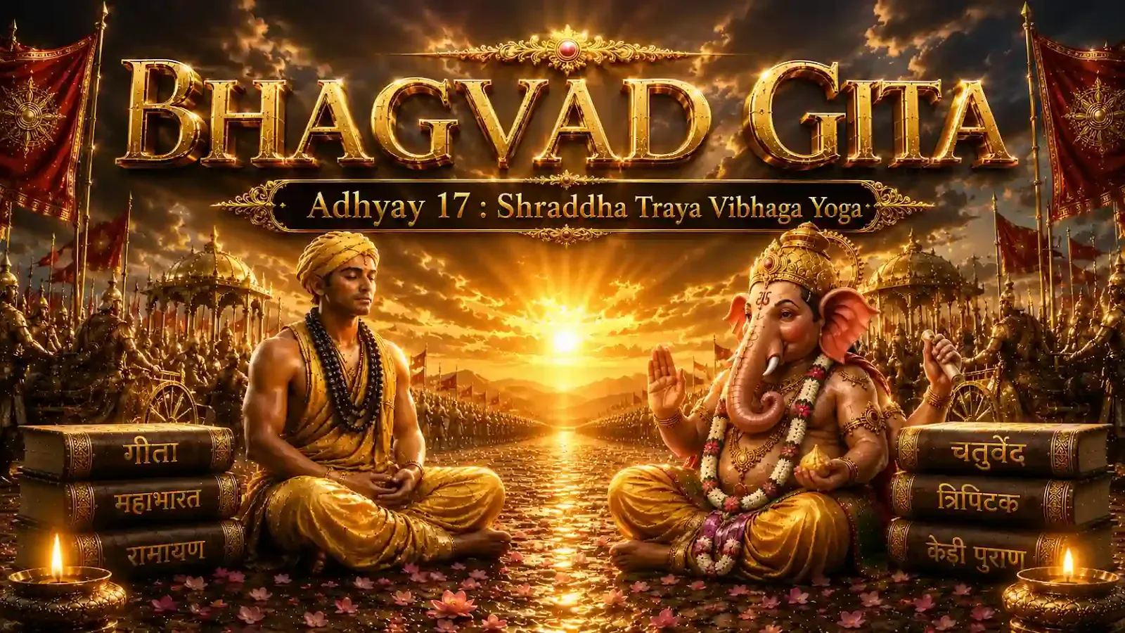 Bhagavad Gita — Chapter 17: Shraddhatraya Vibhaga Yoga