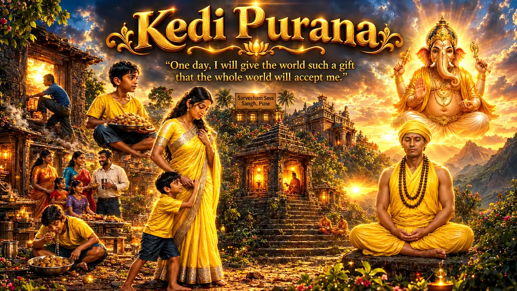 Glutton Kiran to Sage Kedi
