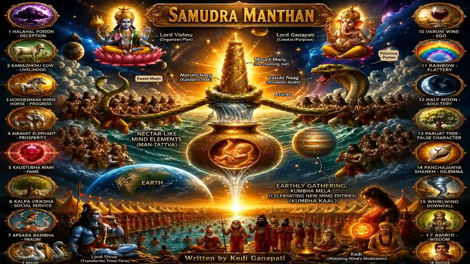 18 Gems of Samudra Manthan